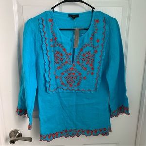 3/$10 J Crew boho tunic